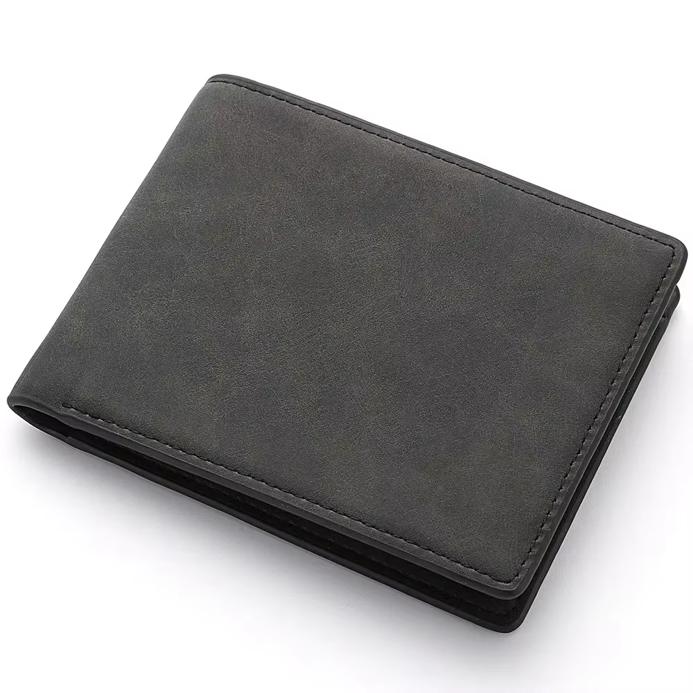 Multi-carte 2025 fente hommes portefeuille en cuir portefeuilles petits porte-monnaie conception Dol