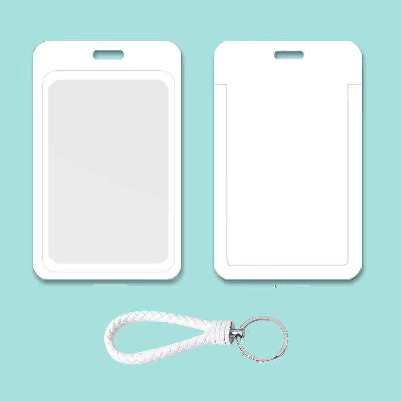 Porte-carte personnalisé, porte-badge horizontal et vertical, porte-cartes d'identité, motif personn