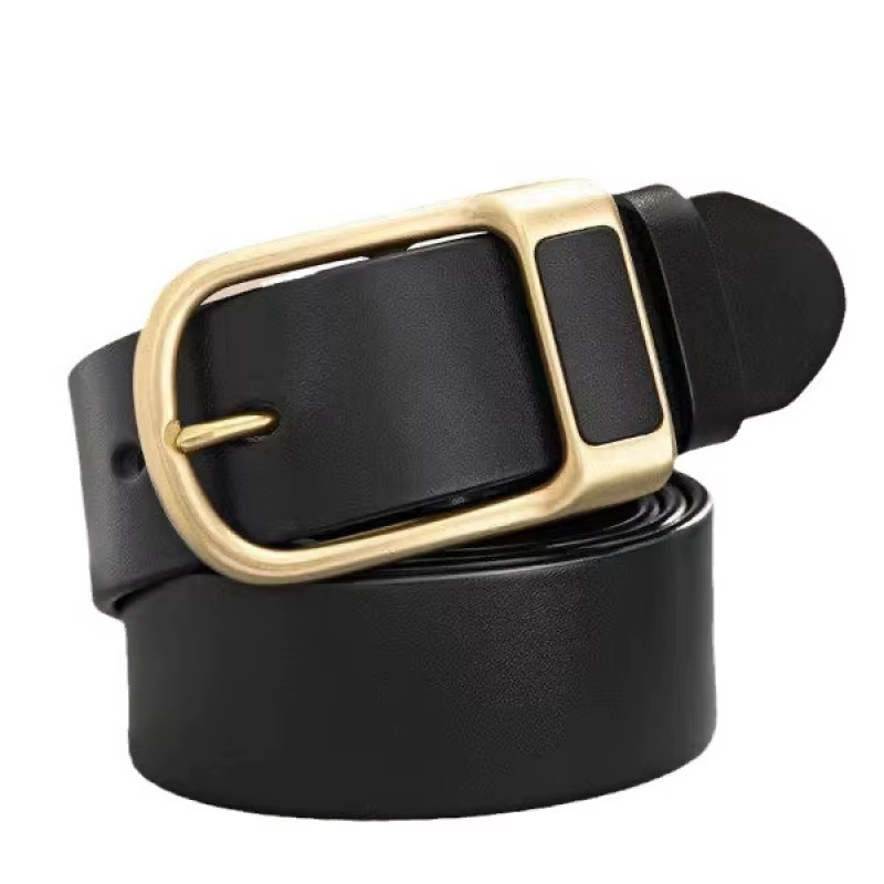 Ceinture à boucle polyvalente et tendance pour hommes, style cowboy, ceinture à boucle à ardillon, c