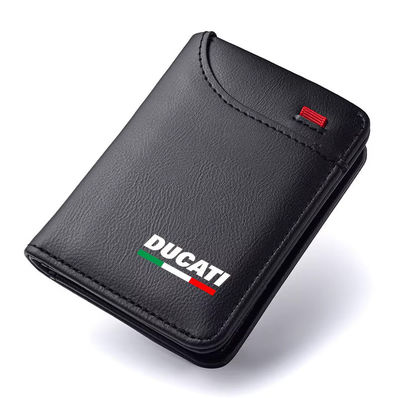 Portefeuille porte-cartes de crédit en Fiber de carbone pour hommes, Rfid, mince, minimaliste, pour