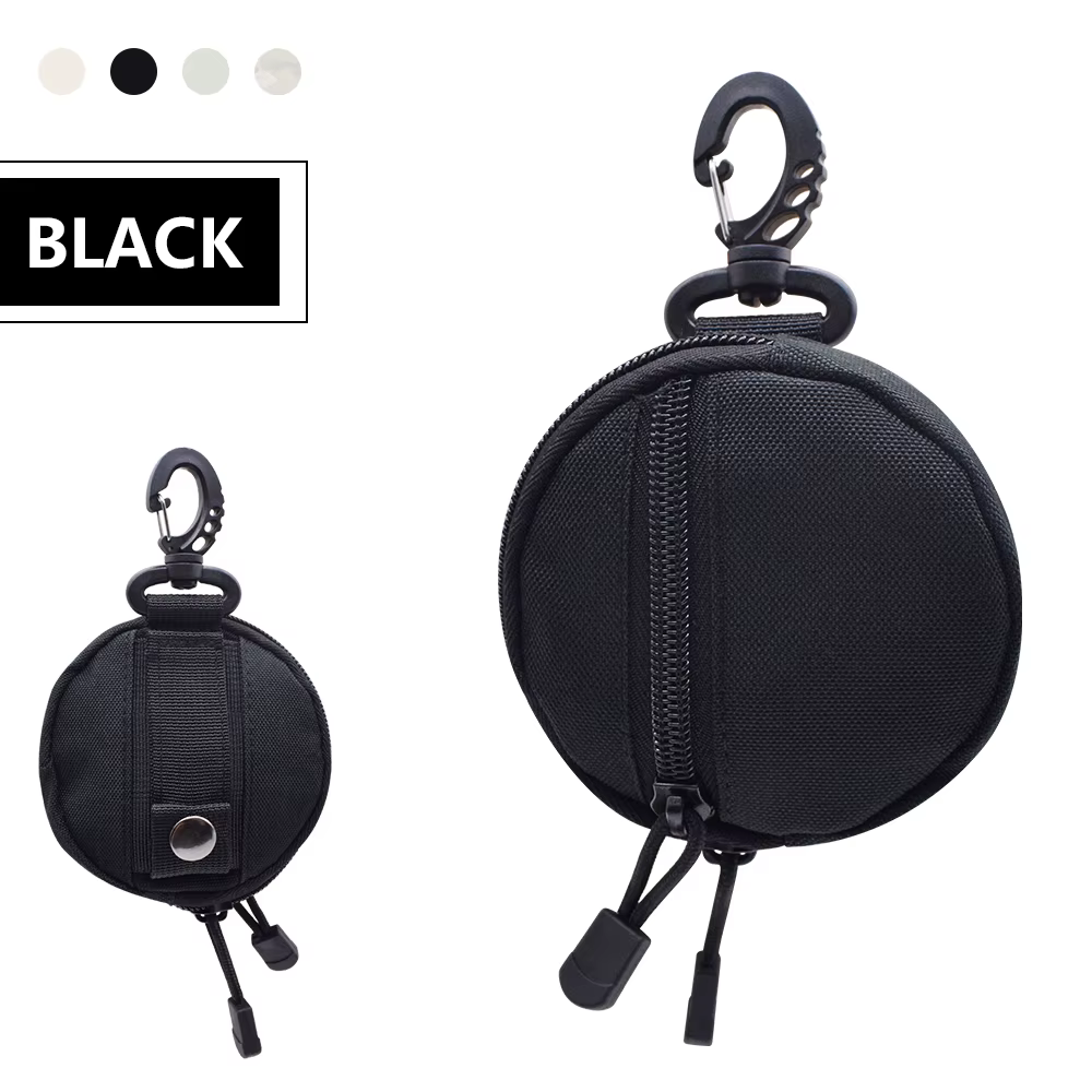 Nouveau extérieur décontracté hommes porte-monnaie Portable Mini argent monnaie pochette porte-clés 