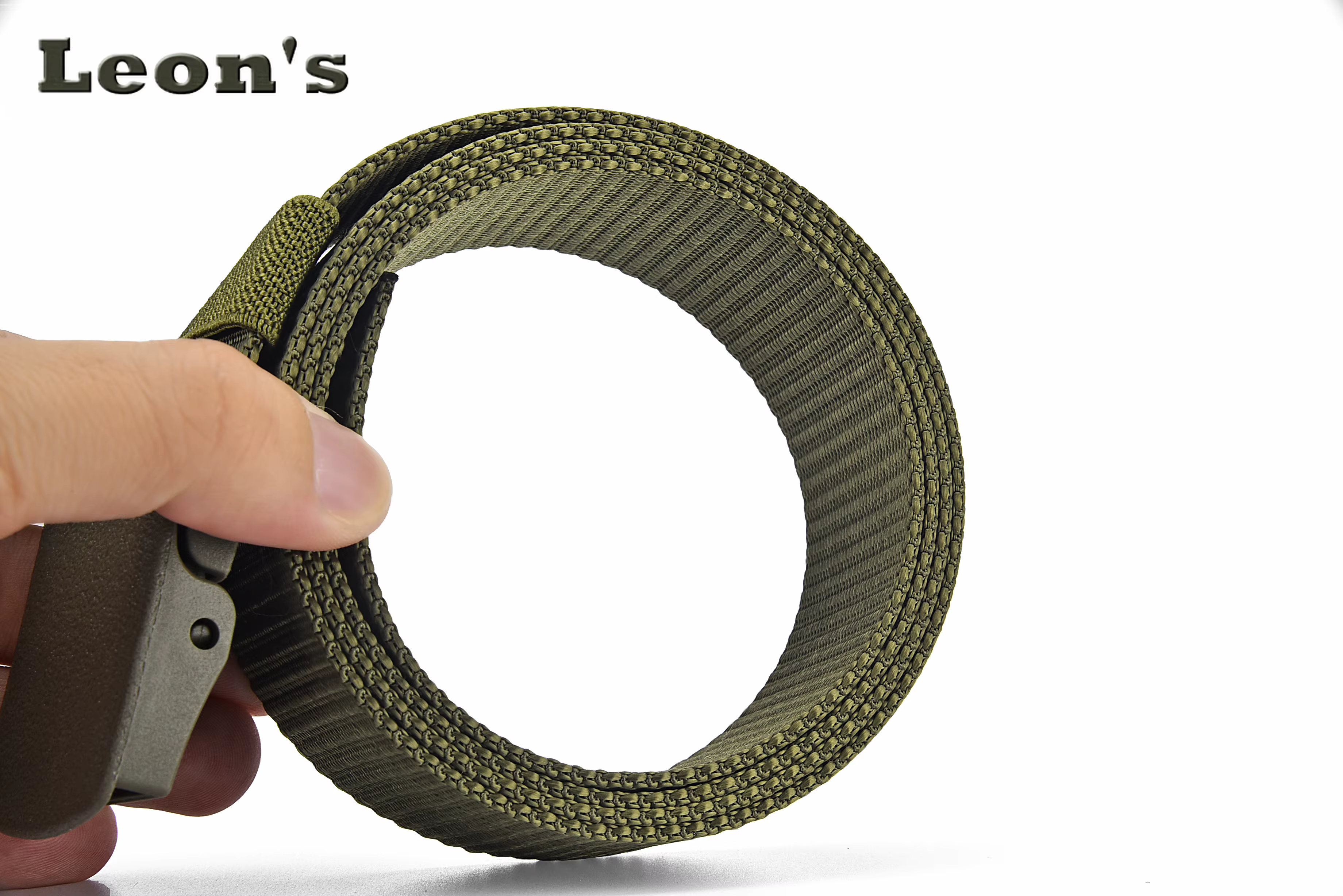 Ceinture tactique en sangle, ceinture militaire d'extérieur à séchage rapide, légère et respirante,