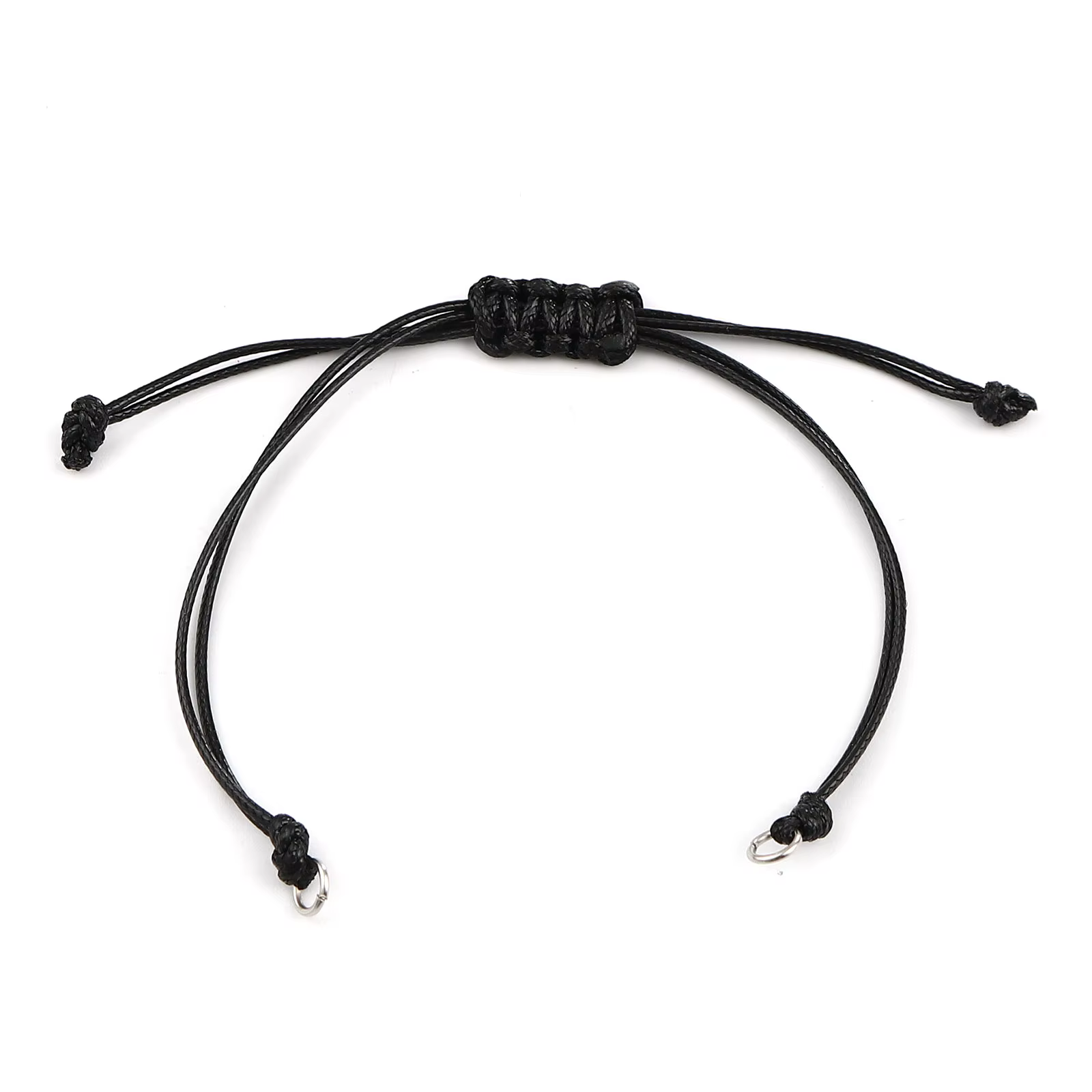 Bracelets tressés faits à la main en polyester avec nœuds porte-bonheur, ULmulticolore, accessoires 