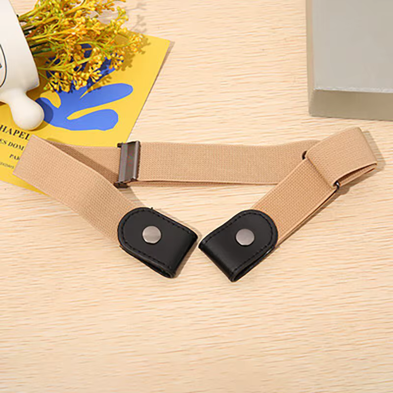 Ceinture Invisible sans boucle pour hommes et femmes, ceinture paresseuse sans couture, élastique sa
