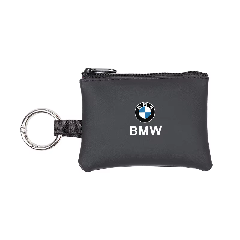 Portefeuille en cuir, porte-clés tendance, porte-cartes, sac de rangement pour BMW E46 E60 E90 E39 E