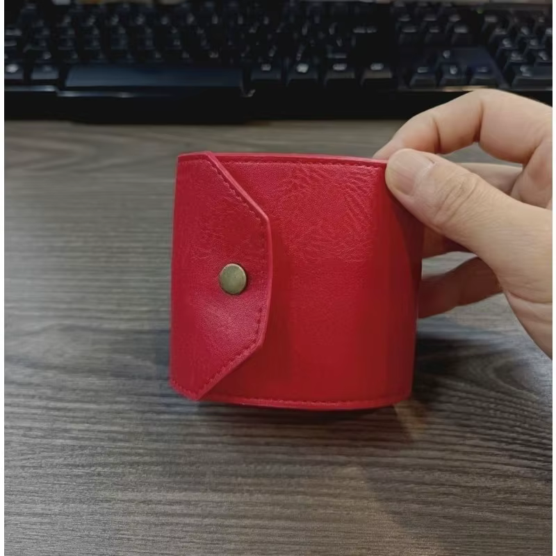 Portefeuille enroulé pour espèces, porte-monnaie à accès rapide, Compact et mince, porte-monnaie pou