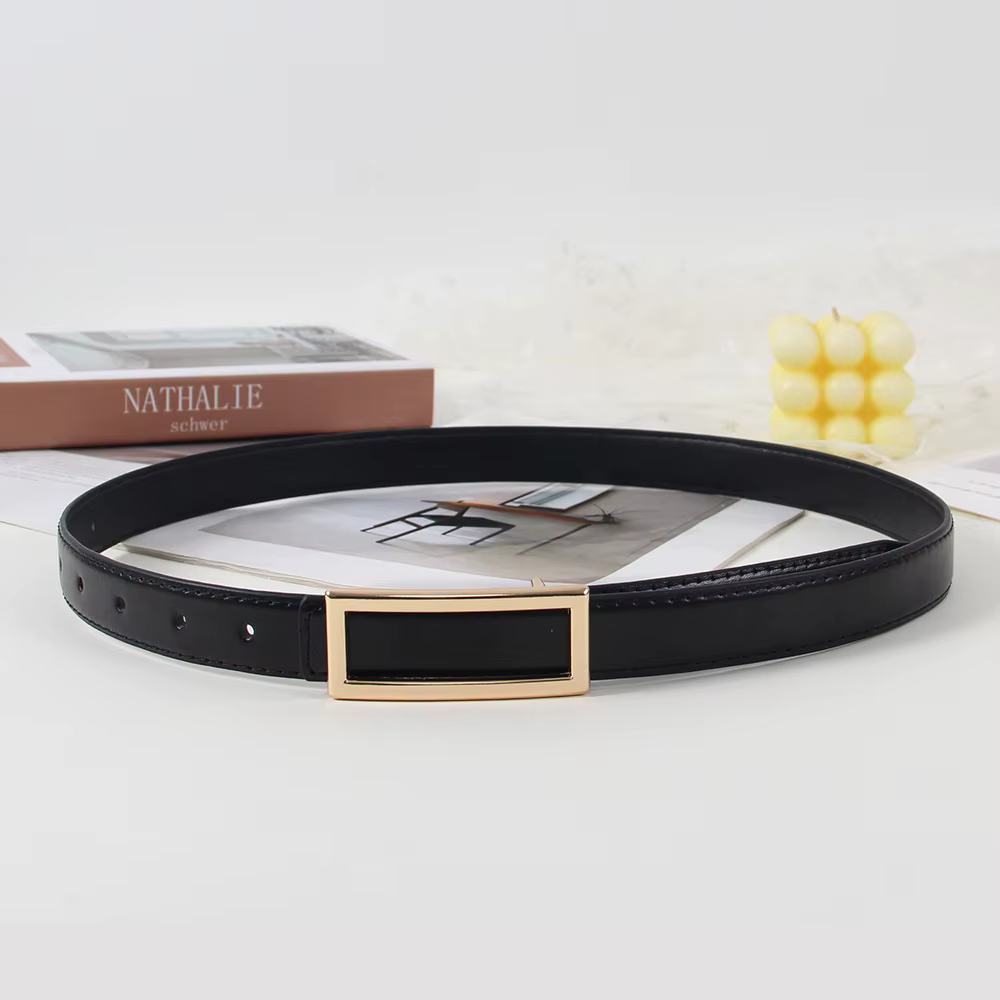 Ceinture pour femme haut de gamme, tendance et élégante, idéale pour les costumes – Ceintures fines