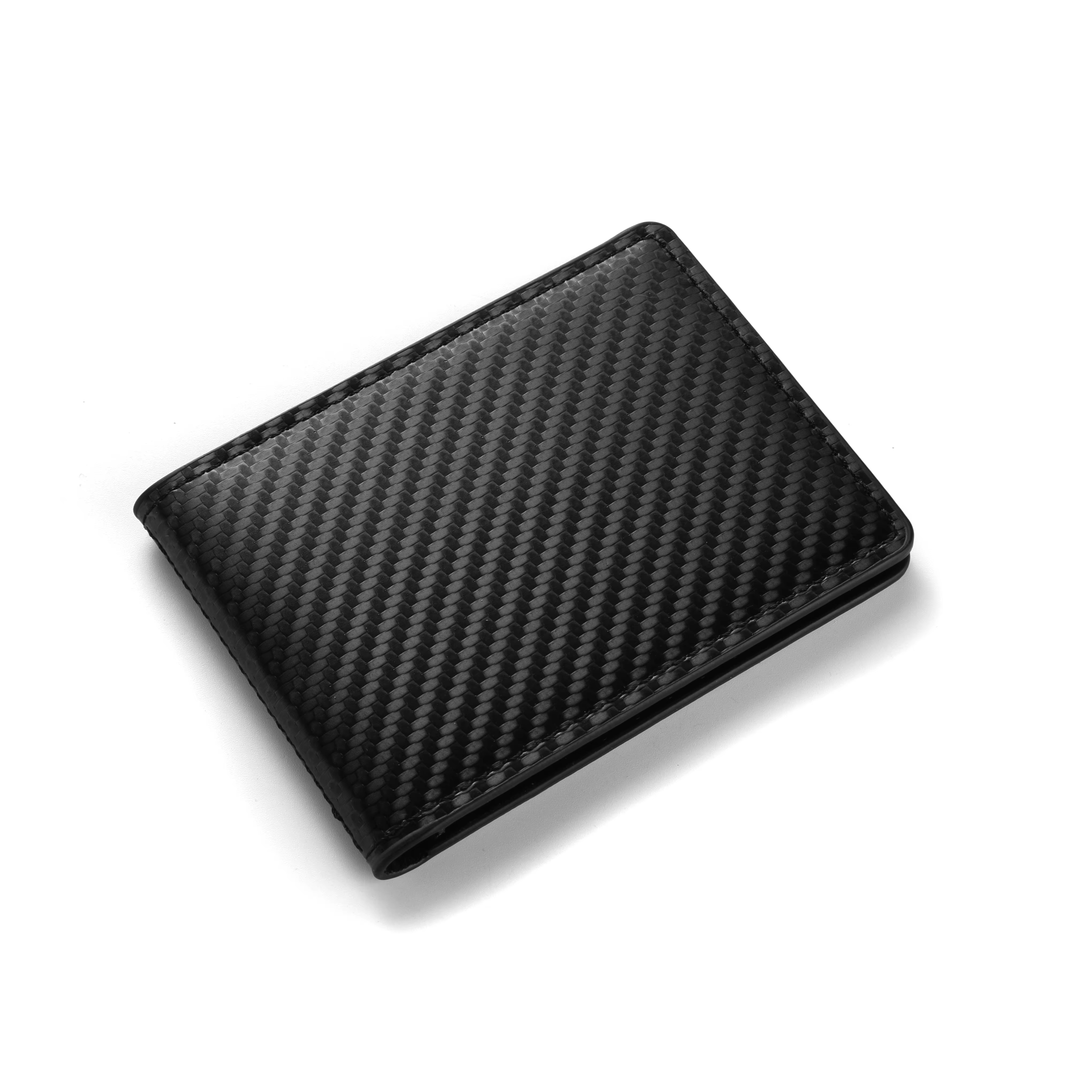 Porte-cartes de crédit en fibre de carbone pour homme, porte-cartes d'affaires mince