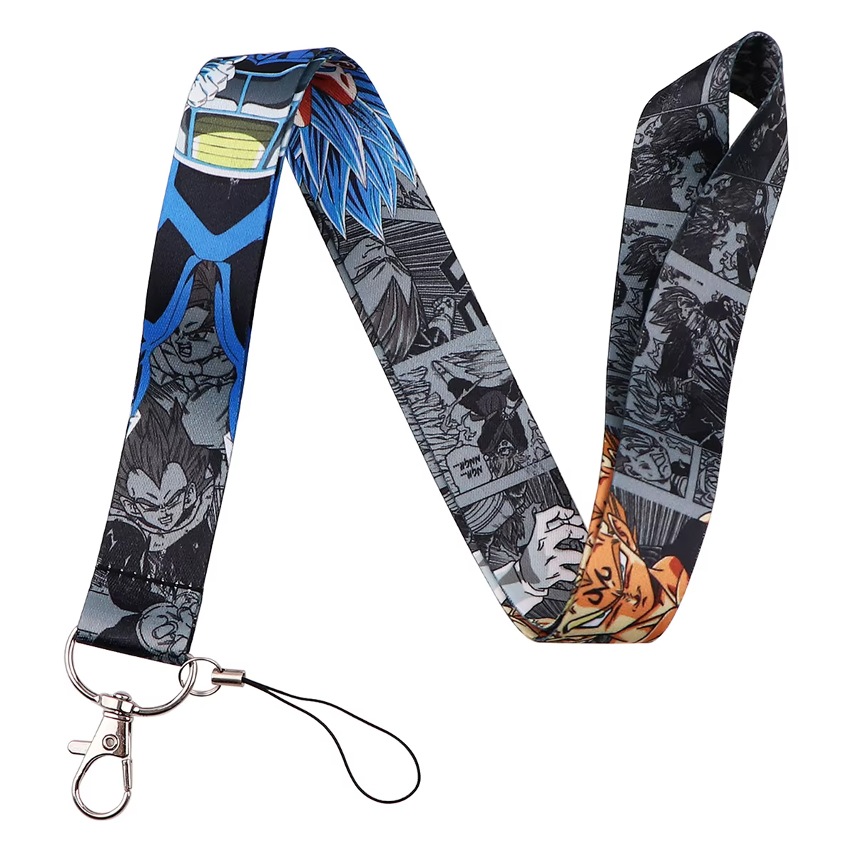 Anime Rick Strap Lanyard for Key ID Card Charm, Danemark ge Holder, DIY Cool Hang Rope Keyring Acces