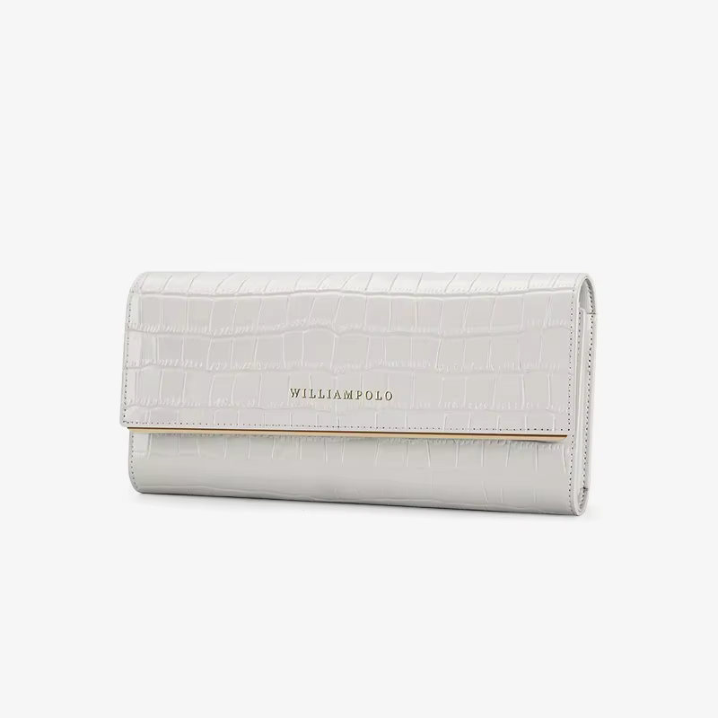 Portefeuille Long en cuir multifonction pour femmes, portefeuille à main, grande capacité, haute qua