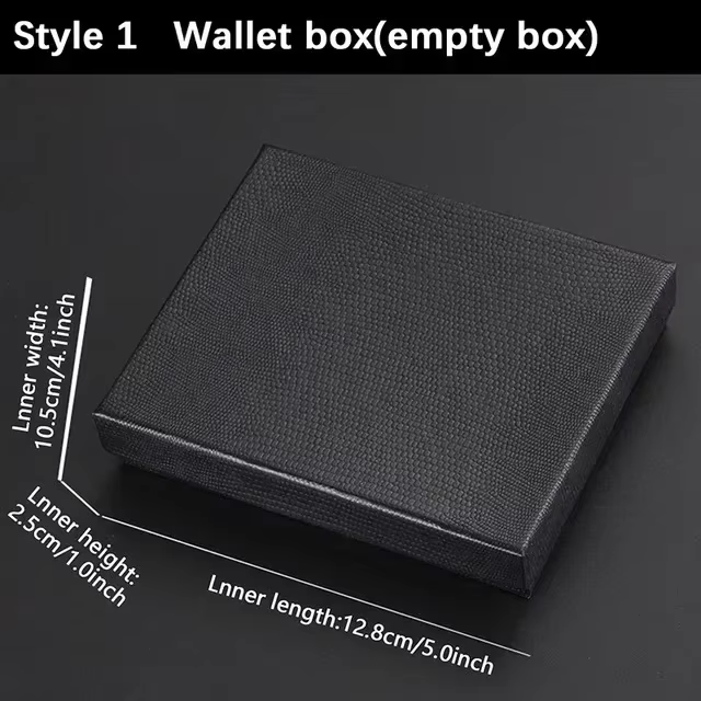 Portefeuille pour hommes gravé personnalisé – Porte-monnaie court en cuir PU de haute qualité, cadea