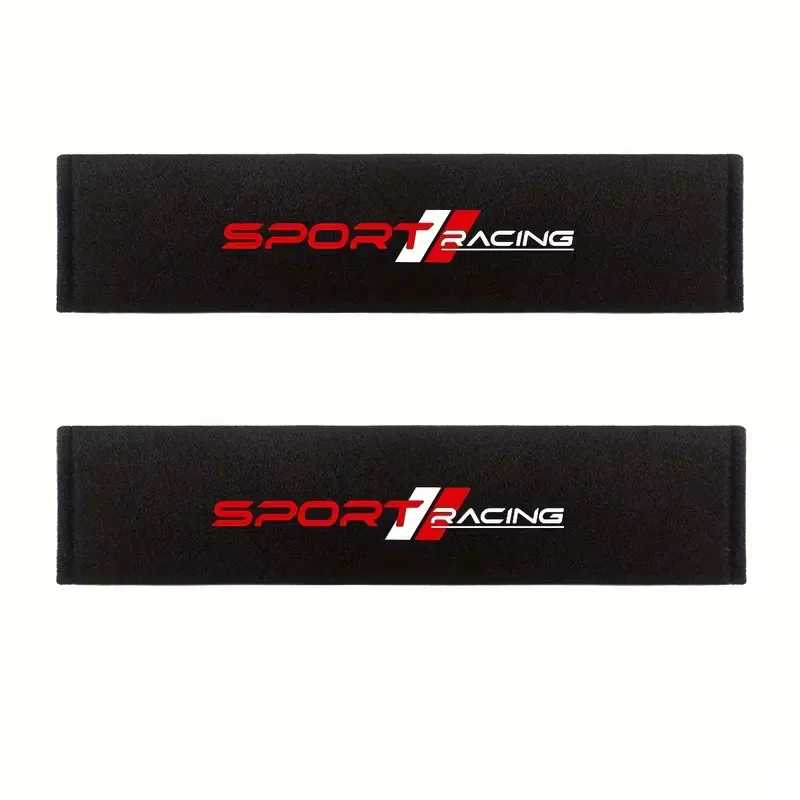 Coussins de ceinture de sécurité de voiture doux et confortables, 2 pièces, coussins de ceinture de 