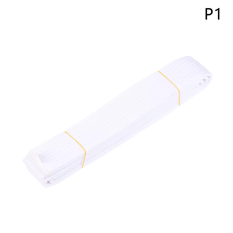Ceinture de taekwondo ITF en coton de 200 cm de qualité supérieure, 1 pièce, accessoire de couleur p