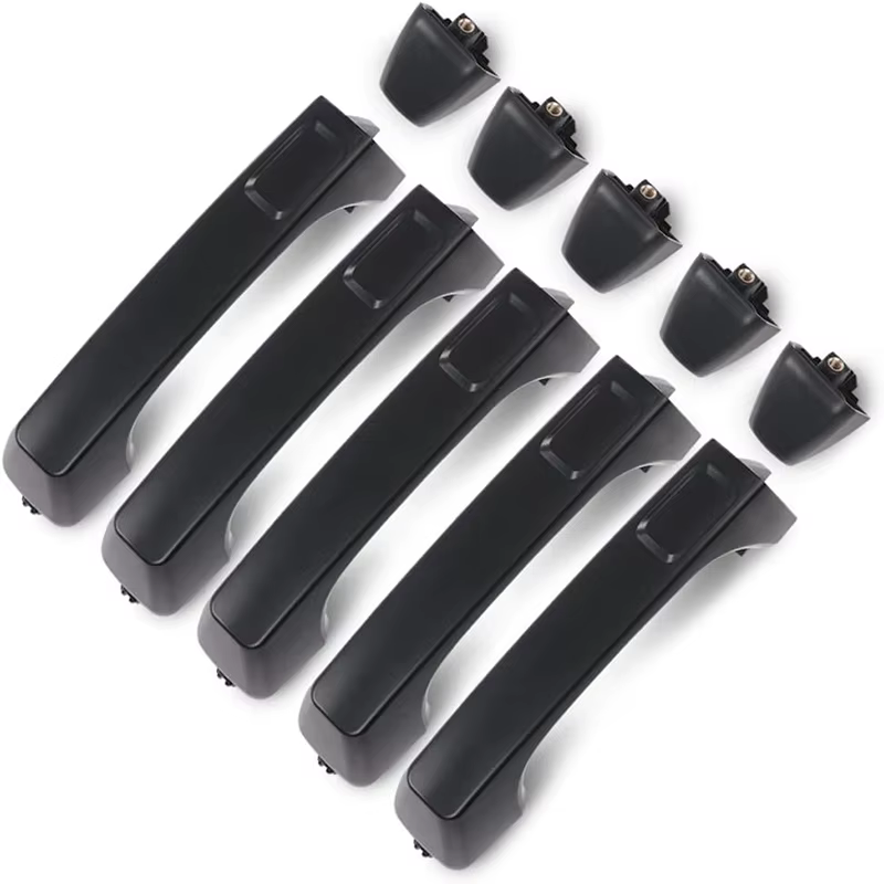 Lot de 5 poignées de porte noires pour Hummer H3 H3T 2006 – 2010, bouton de porte extérieure avant e