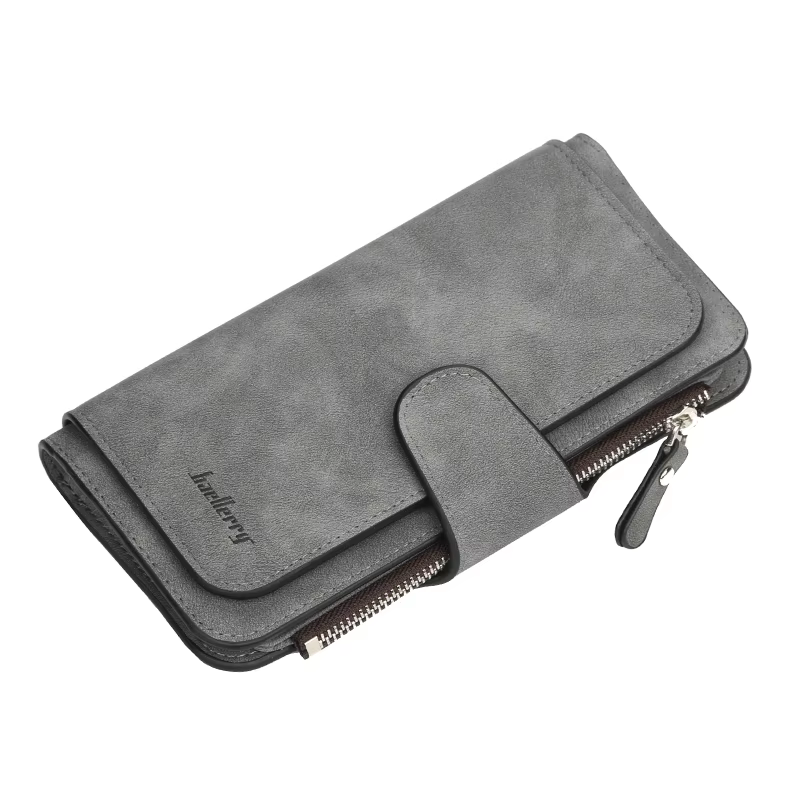 Portefeuille long pour femme élégant et tendance, portefeuille multifonctionnel pour femme, grande c
