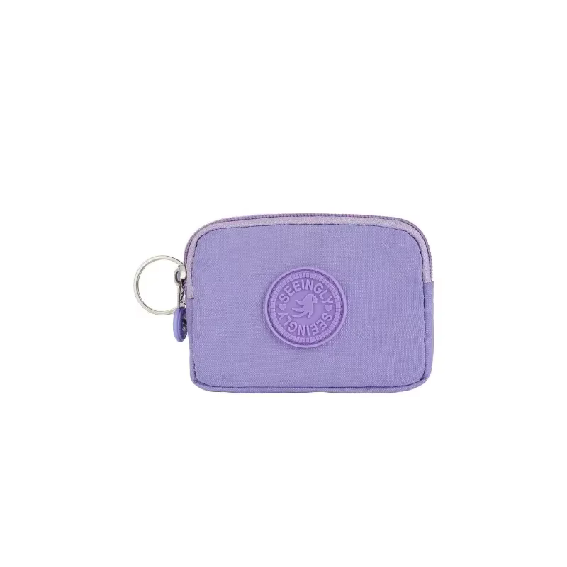 Portefeuille carré de porte-monnaie en nylon de mode pour l'organisateur imperméable de carte de cré