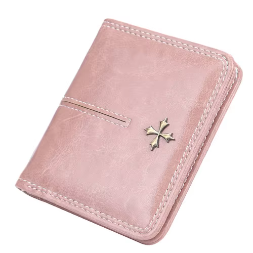 Nouveau Mini femmes portefeuilles mince femmes mode petits portefeuilles fermeture éclair en cuir PU
