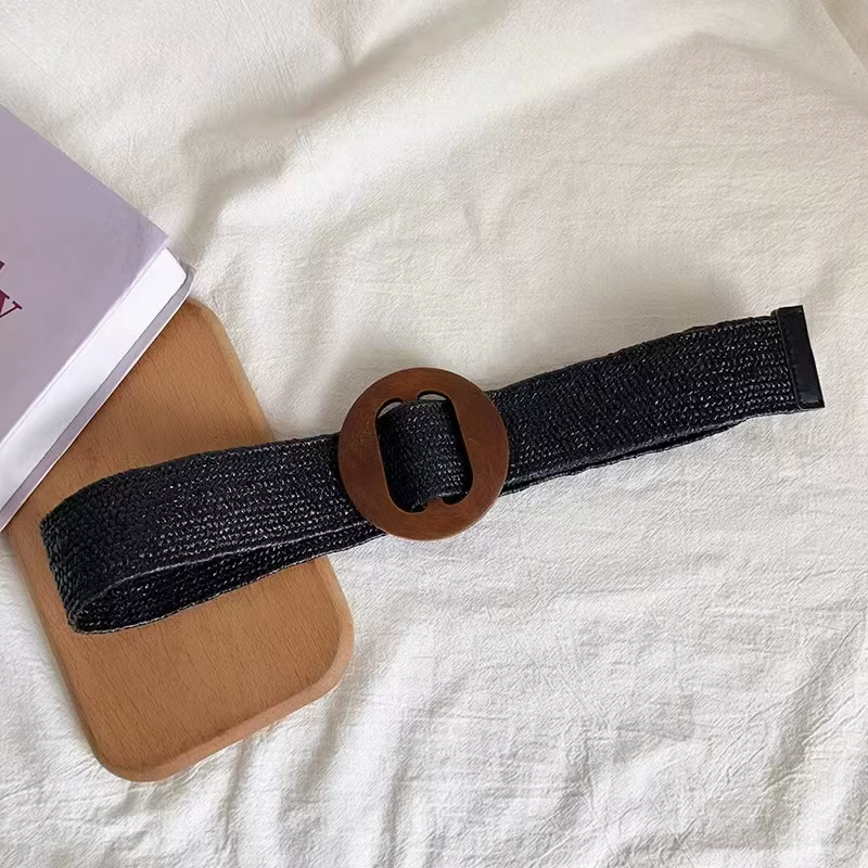 Ceinture pour femmes, version coréenne, décoration de niche, joint de taille rétro avec robe, simple