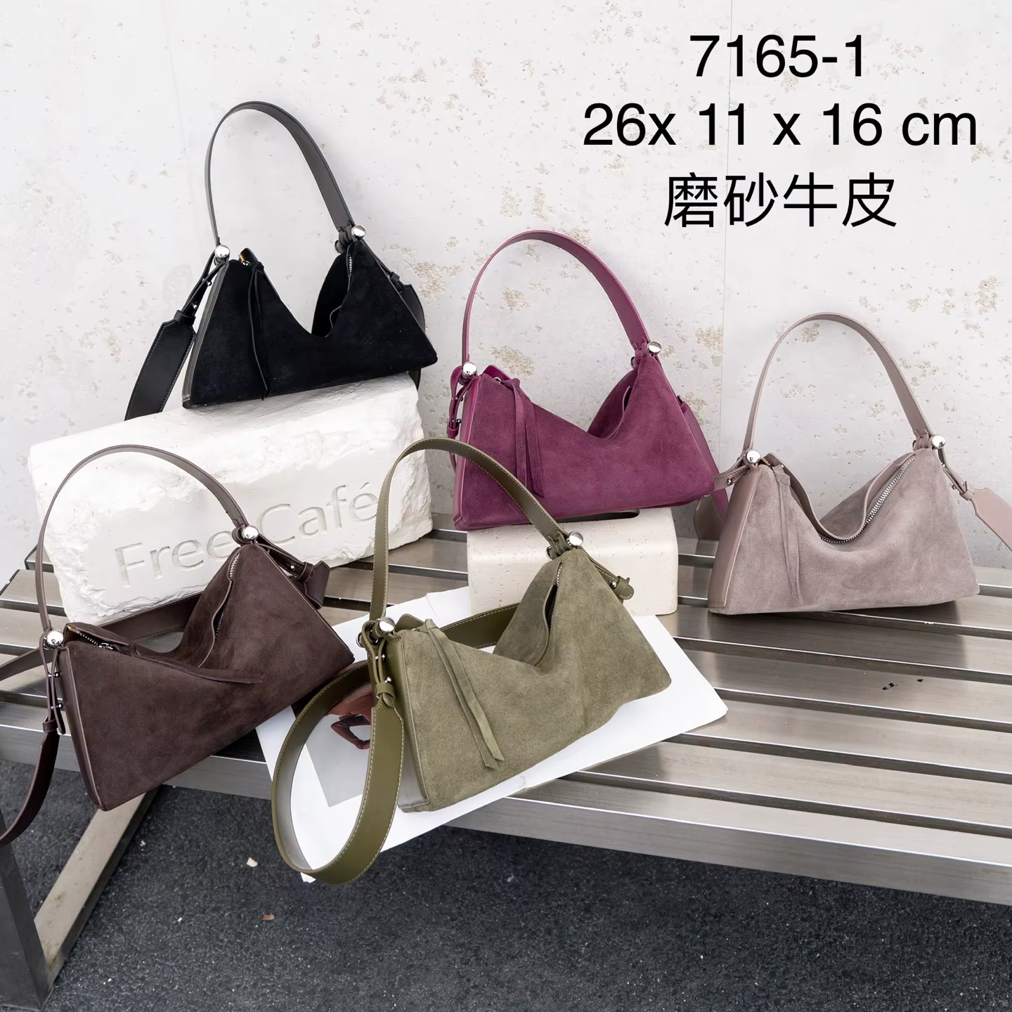 Nouveau sac de luxe de créateur de niche, sac à bandoulière et porté épaule pour femme, en cuir de v