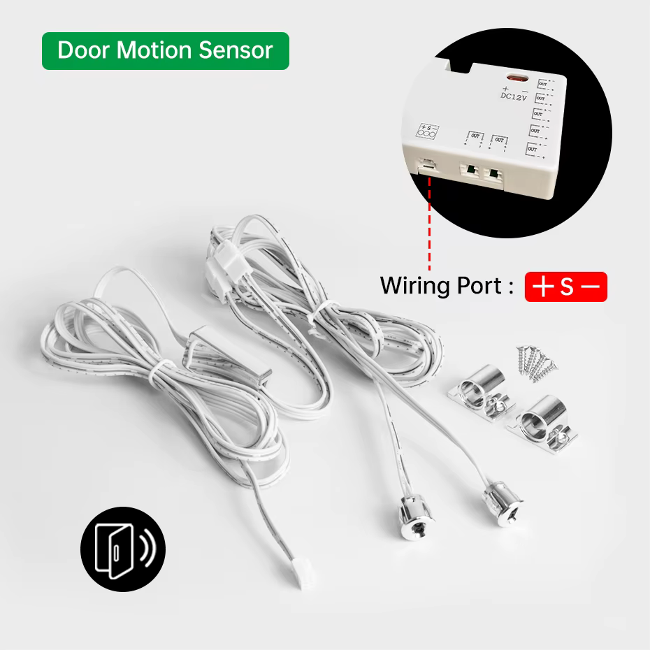 Capteur de bande LED interrupteur DC12 24V tactile/PIR capteur de mouvement/double porte pour armoir