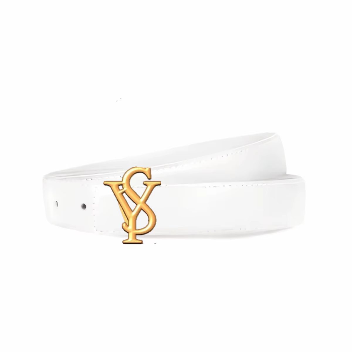 Ceinture élégante pour femme avec lettres dorées - Une ceinture luxueuse marron-noir avec boucle dor