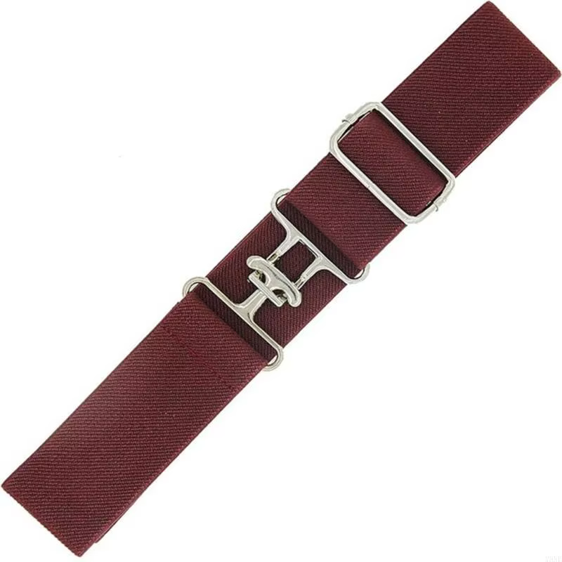 Ceinture élastique élastique Y3ne avec boucle requin ceinture d'équitation pour hommes femmes unisex