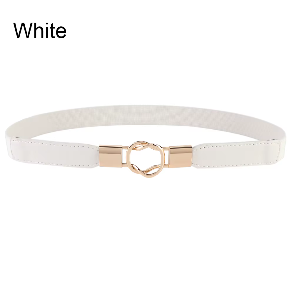 Ceintures pour femmes et filles, ceintures en cuir PU pour robe et jupe, ceinture élastique fine, ce
