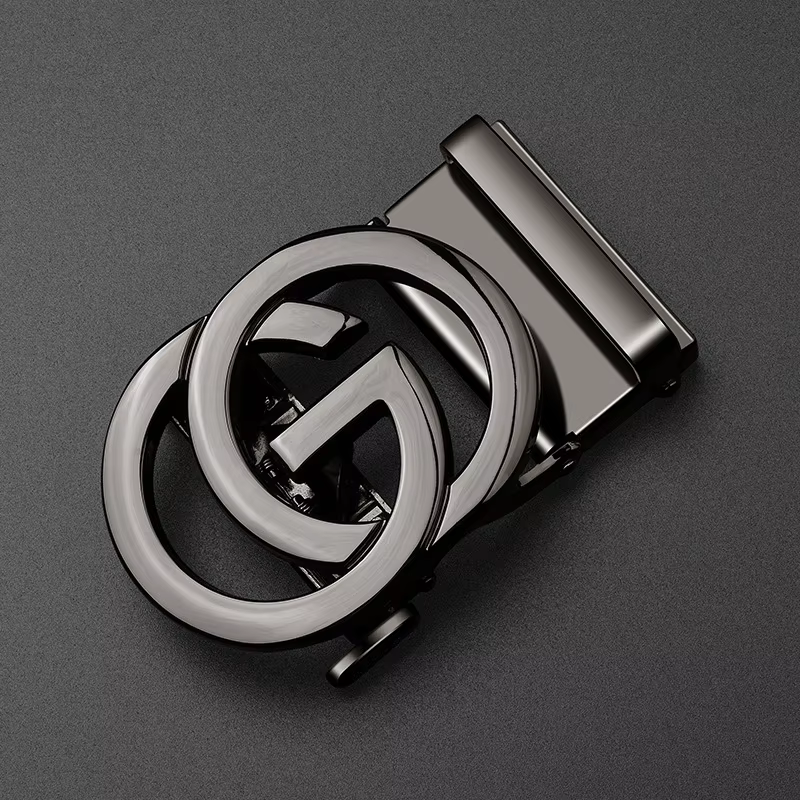2025 nouveau 3.5cm or Chrome boucle automatique concepteur boucle de ceinture mode hommes d'affaires