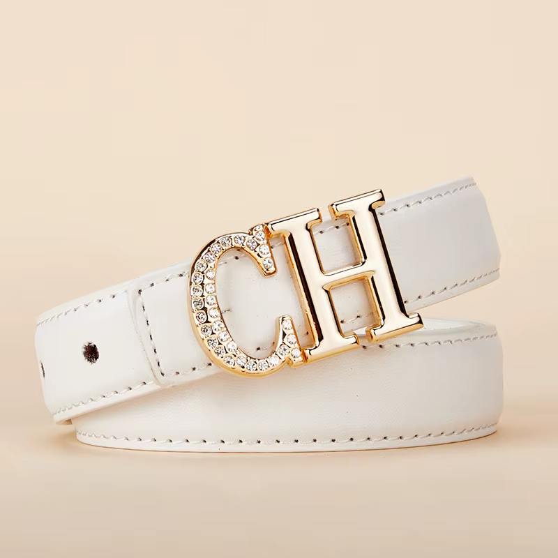 Ceinture rétro tendance pour femme, style Instagram polyvalent, petite ceinture de taille pour jeans