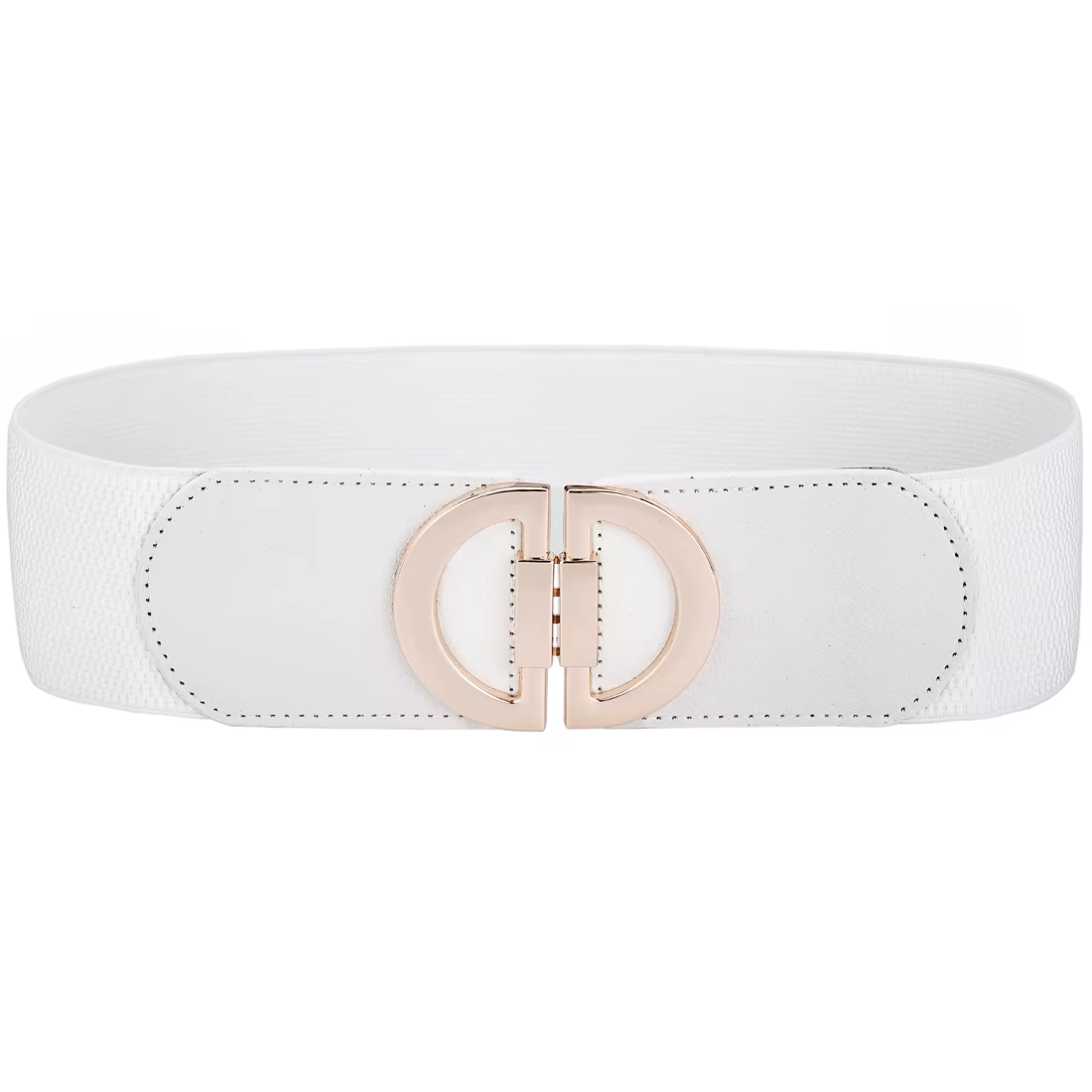 Ceinture élastique fine pour femmes, boucle en alliage, grande taille, extensible, large, pour robes