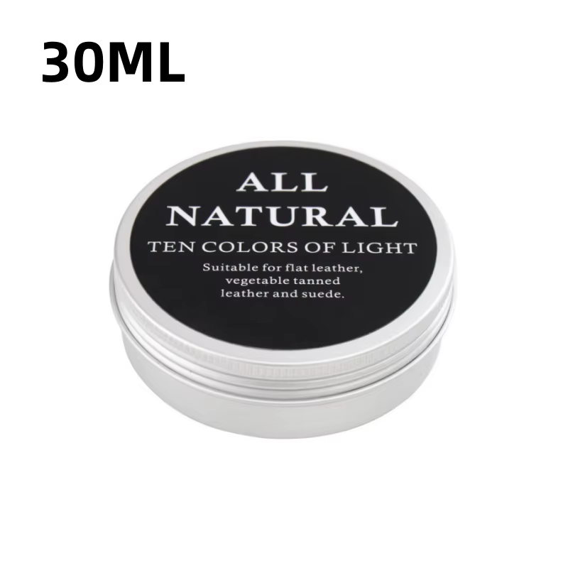 Crème à l'huile de vison 30ml/100ml, pour chaussures en cuir, sacs, crème de soin du cuir, crème d'e