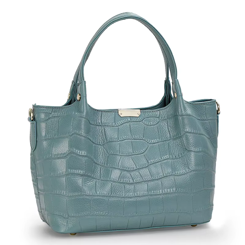 Fabriqué en peau de vache de haute qualité, le nouveau sac à main pour femme d'aiderani comprend un