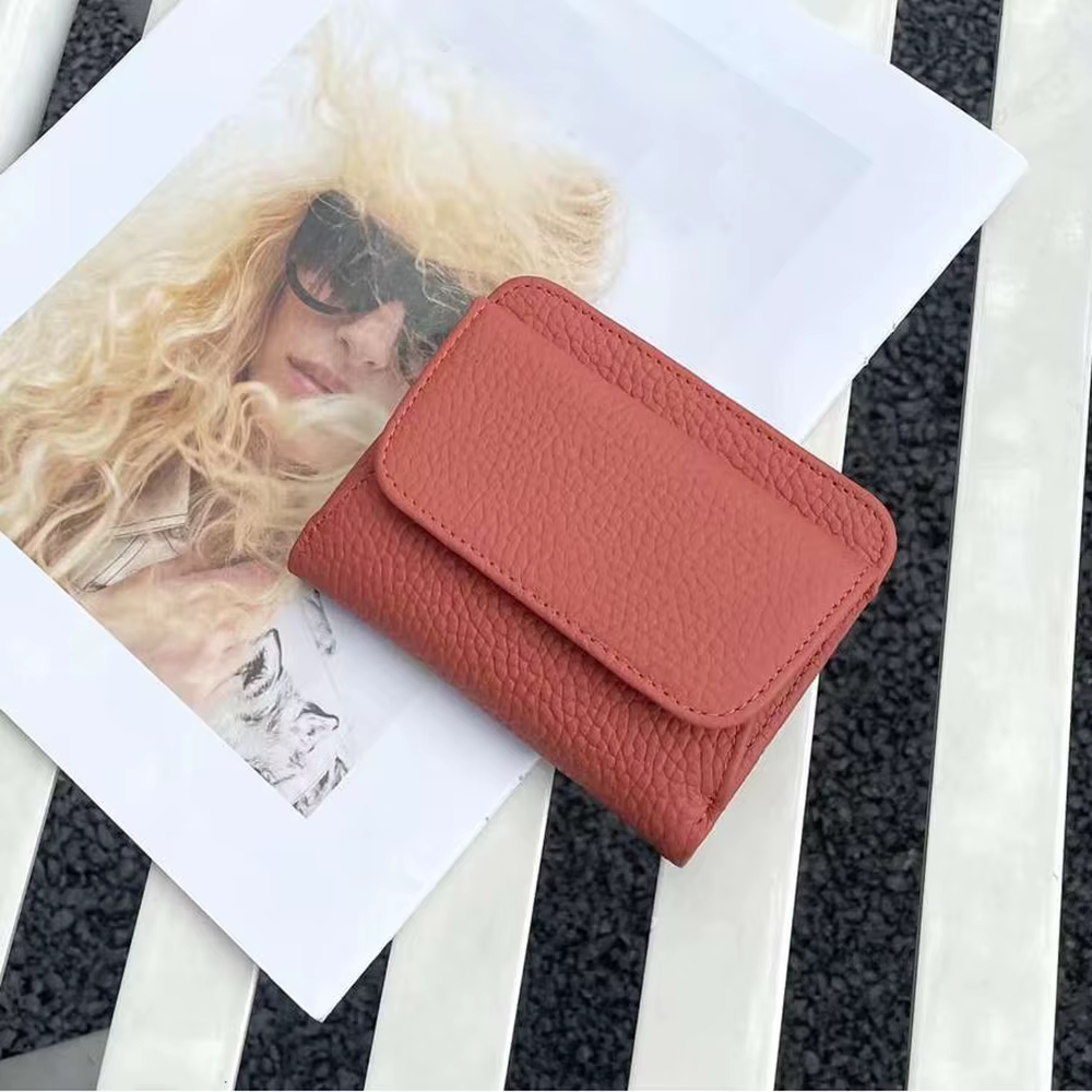 Portefeuilles en cuir véritable pour femmes, initiales personnalisées, porte-monnaie en cuir de vach