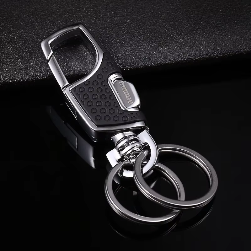 OMUDA-Porte-clés de voiture pour homme, porte-clés de moto, porte-clés de taille, accessoires, meill