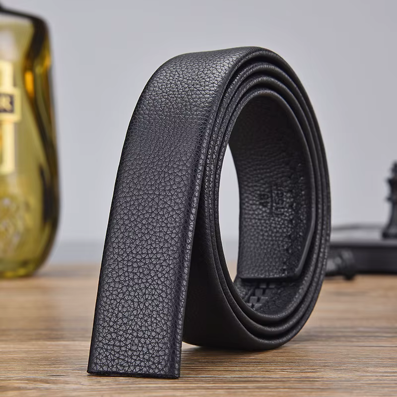 Ceinture automatique sans strucmen, sangle de corps en cuir de bonne qualité, largeur de 100 cm, 120