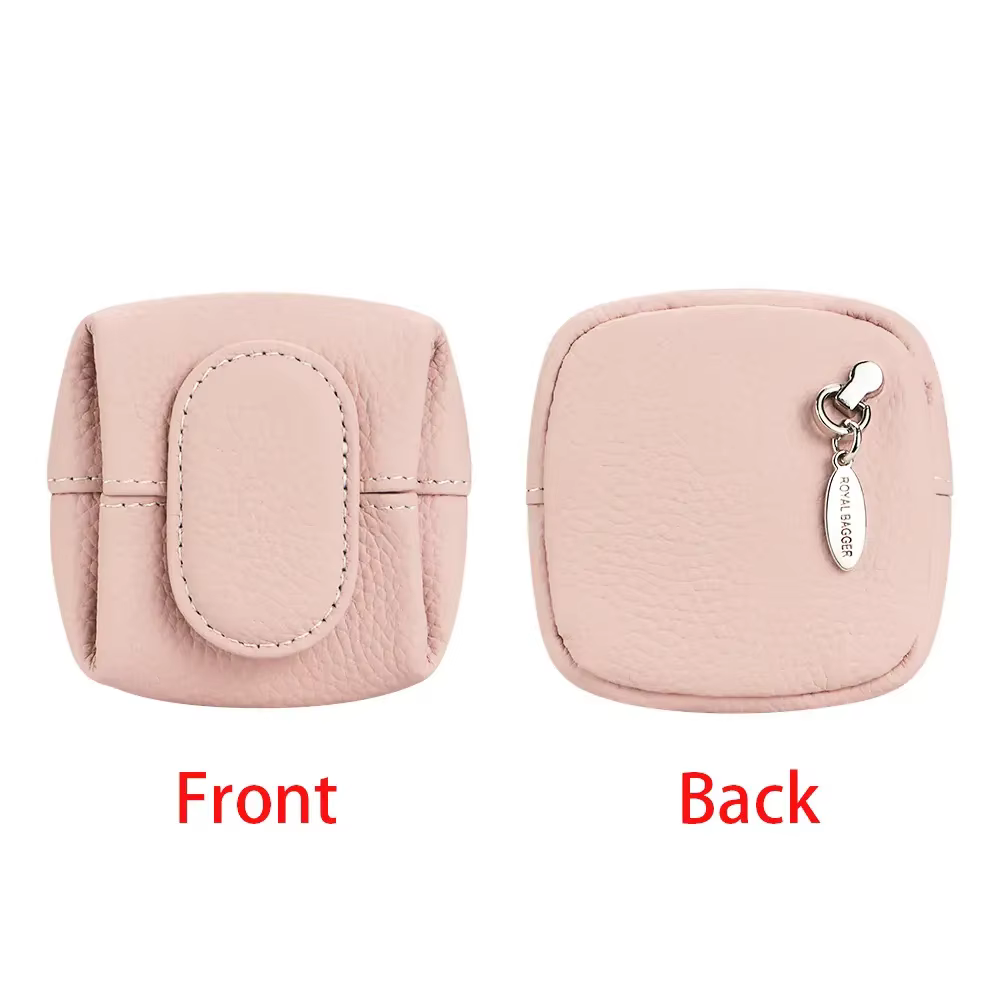 Royal Bagger – portefeuille pour femmes, porte-monnaie en cuir véritable, mini rangement pour bijoux