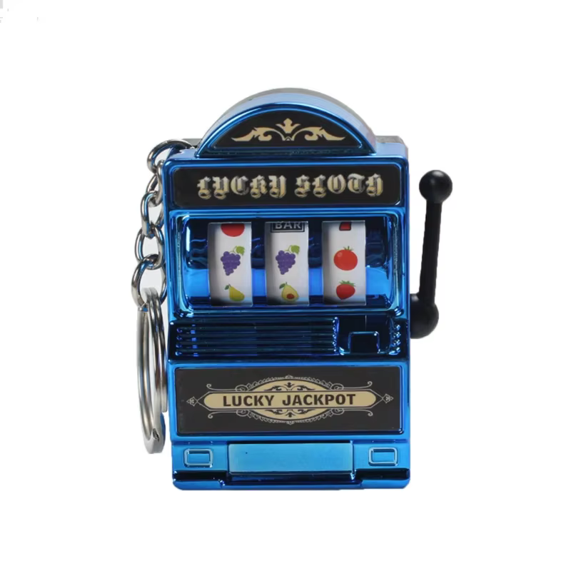 Mini Casino Jackpot porte-clés sacs à main pendentif à breloque pour femmes hommes