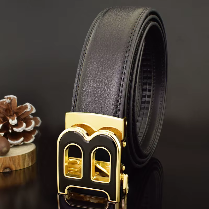 Haute qualité B lettre blanc ceinture hommes classique exquis concepteur ceinture hommes mode luxe c