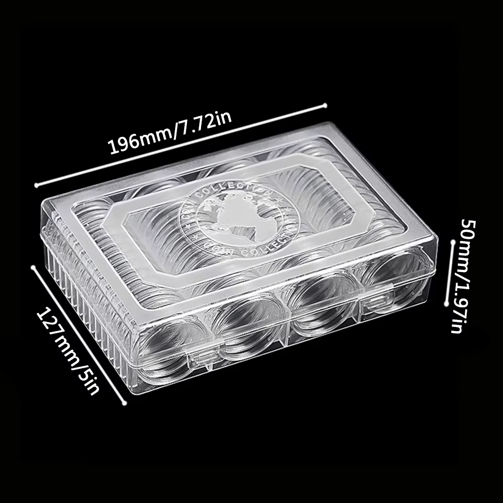 Boîte de collecte pour pièces de monnaie, porte-monnaie, capsules de stockage, boîtes de protection,