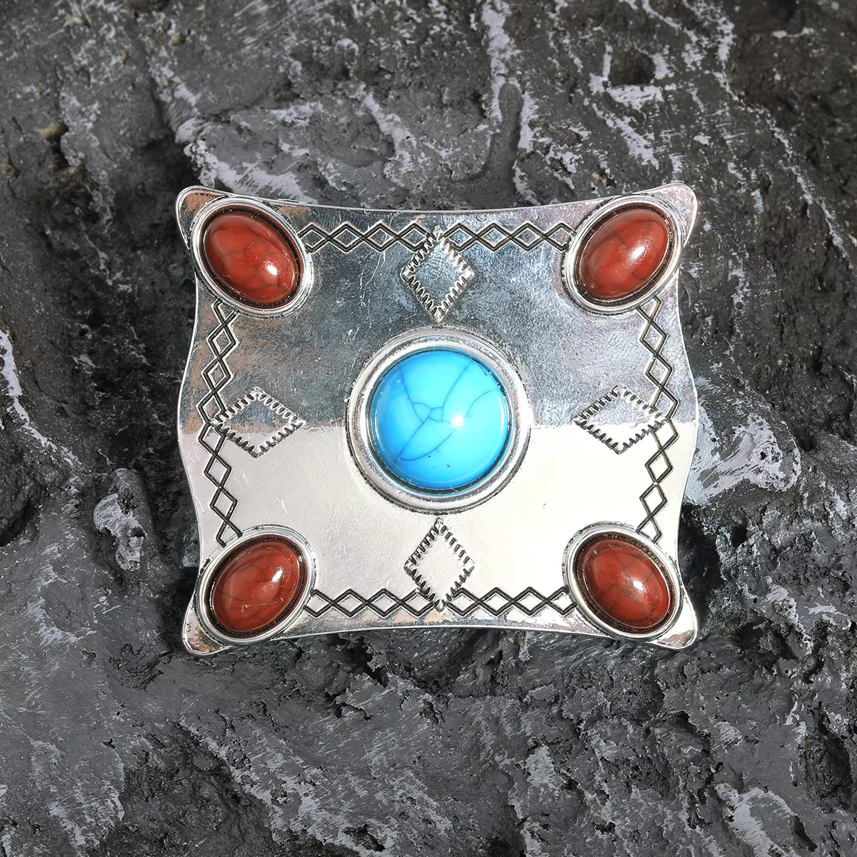 Ceinture bohème turquoise, accessoires rétro perlés, boucle de tête, vente en gros, 1 pièce