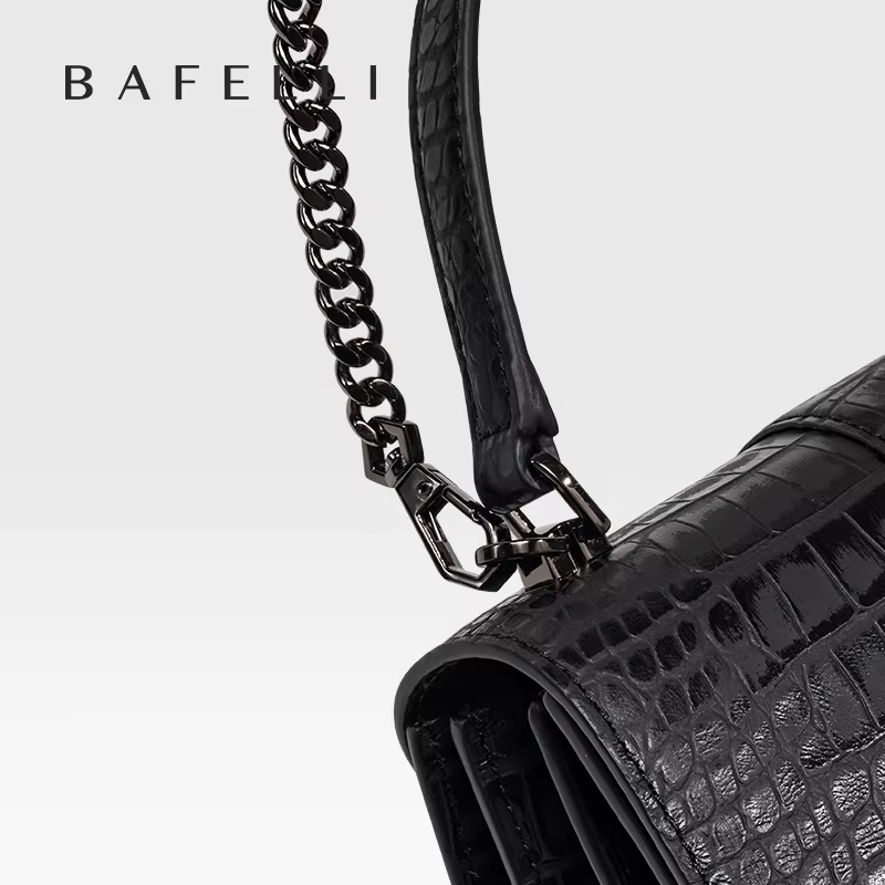 2025 nouveau sac à main femme BAFELLI sacs en cuir véritable pour femmes marque de créateur de luxe 