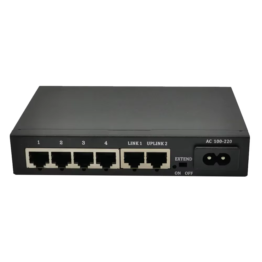 Commutateur de Port Uplink POE Intelligent pour l'Extérieur, 2 Déchets, 10/100m, rj45