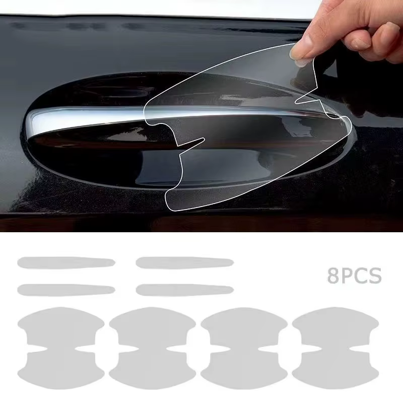 Film de protection pour poignée de porte de voiture, résistant aux rayures et Anti-Collision, protec