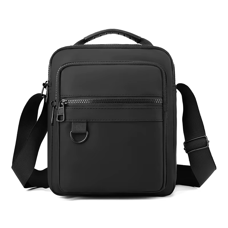 Sac à bandoulière pour hommes, sac à bandoulière en toile pour hommes de sport décontracté, petit sa