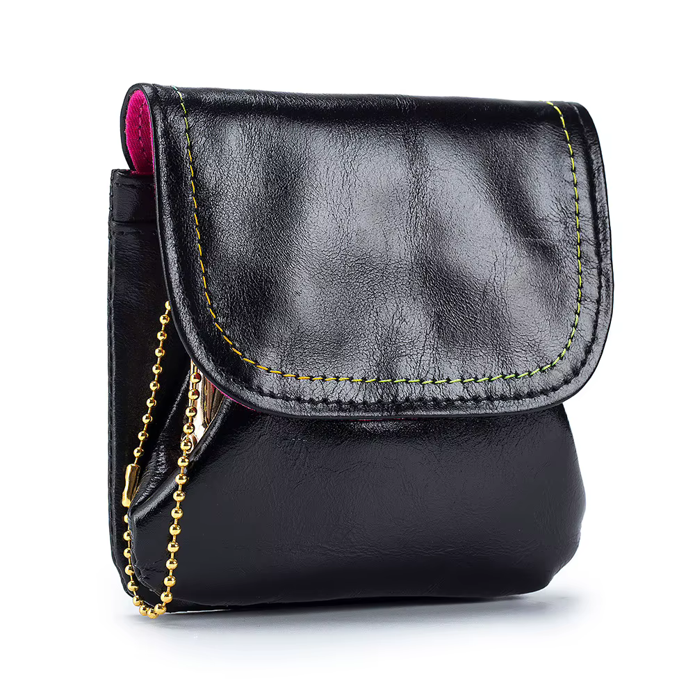 Nouveaux portefeuilles en peau de vache pour femmes, porte-monnaie en cuir véritable, mode grande ca
