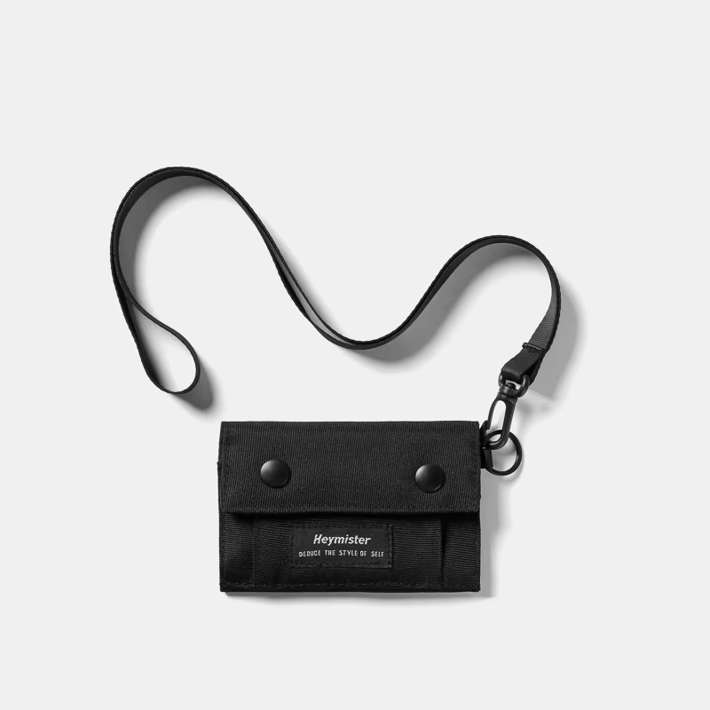Porte-monnaie en tissu Oxford tendance pour adolescents, garçons et filles, portefeuille à fermoir e