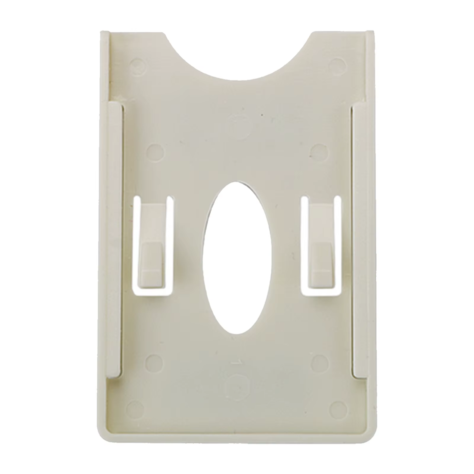 Porte-cartes à ventouse pour pare-brise, étiquette en verre, porte-carte d'identité durable, manchon