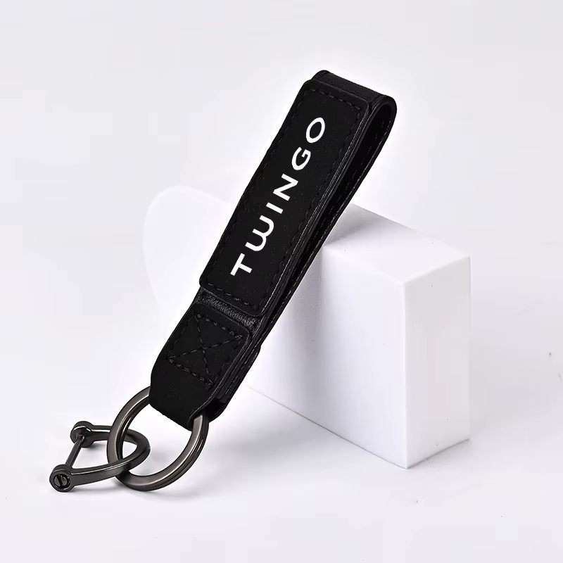 Nouveau porte-clés de luxe en cuir suédé, bijou pour clés de voiture Renault RS Koleos Kadjar Megane