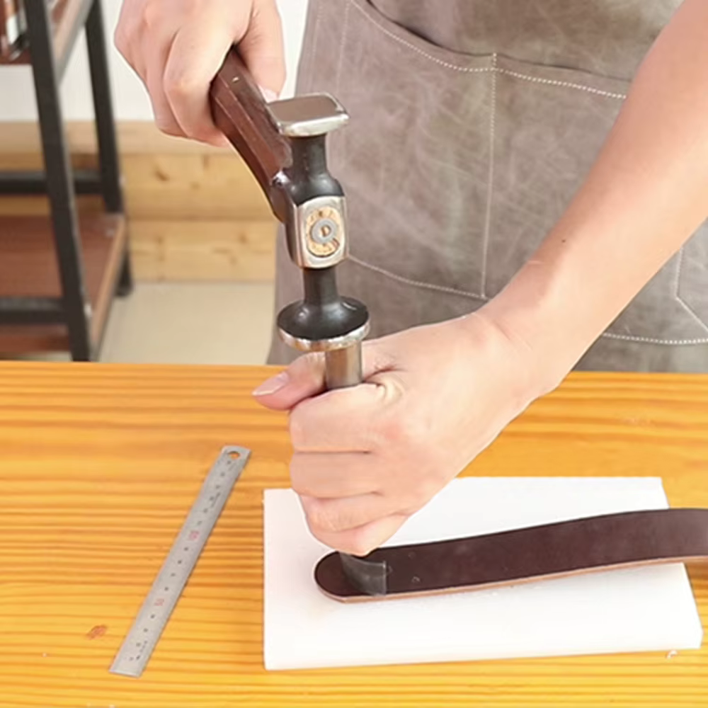 WUTA SPC-Jolie çon pour trous en cuir, sangle, ceinture, coupe demi-rond, bricolage, outils d'artisa