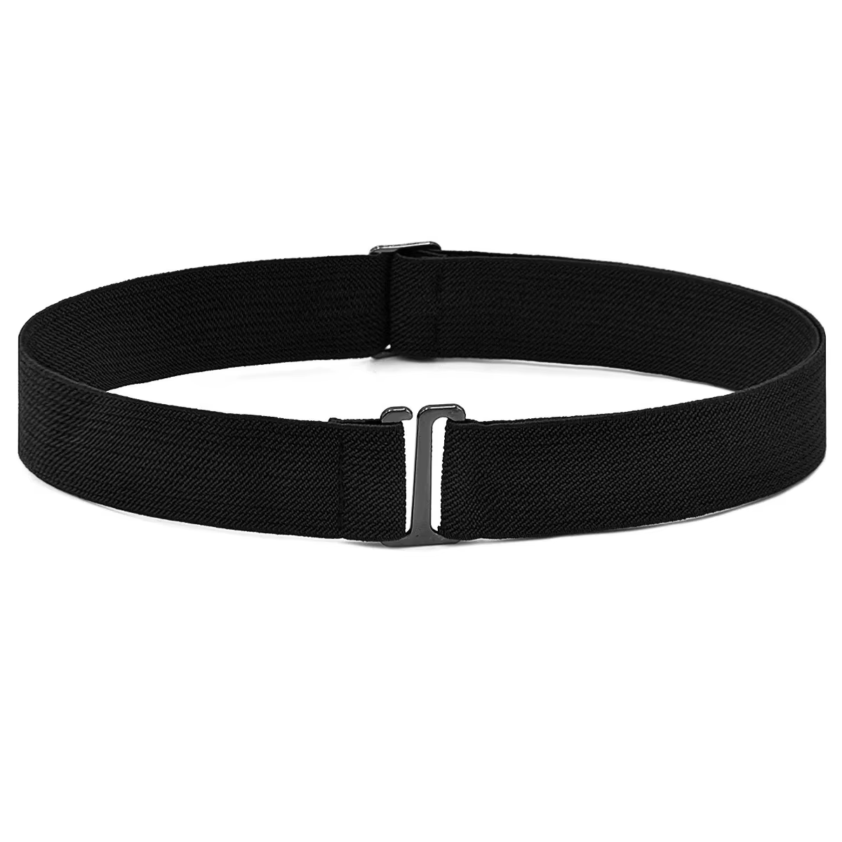 Ceinture de pantalon élastique confortable et réglable pour femme, taille unique, antidérapante, con
